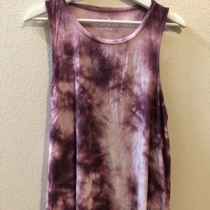 American Eagle size Large soft & sexy tie-dye tank